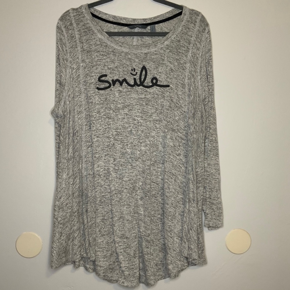 Gray long sleeve